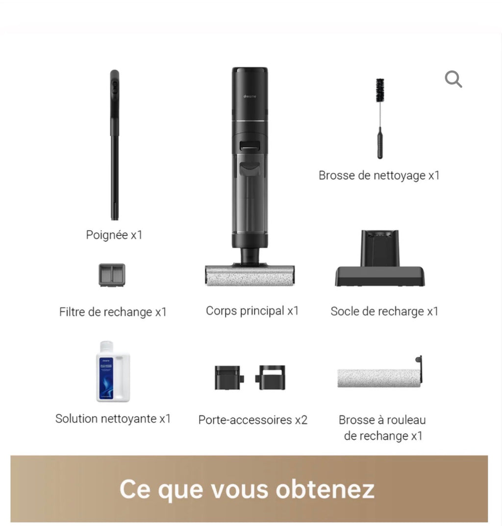 Dreame H12 Pro Aspirateur Laveur