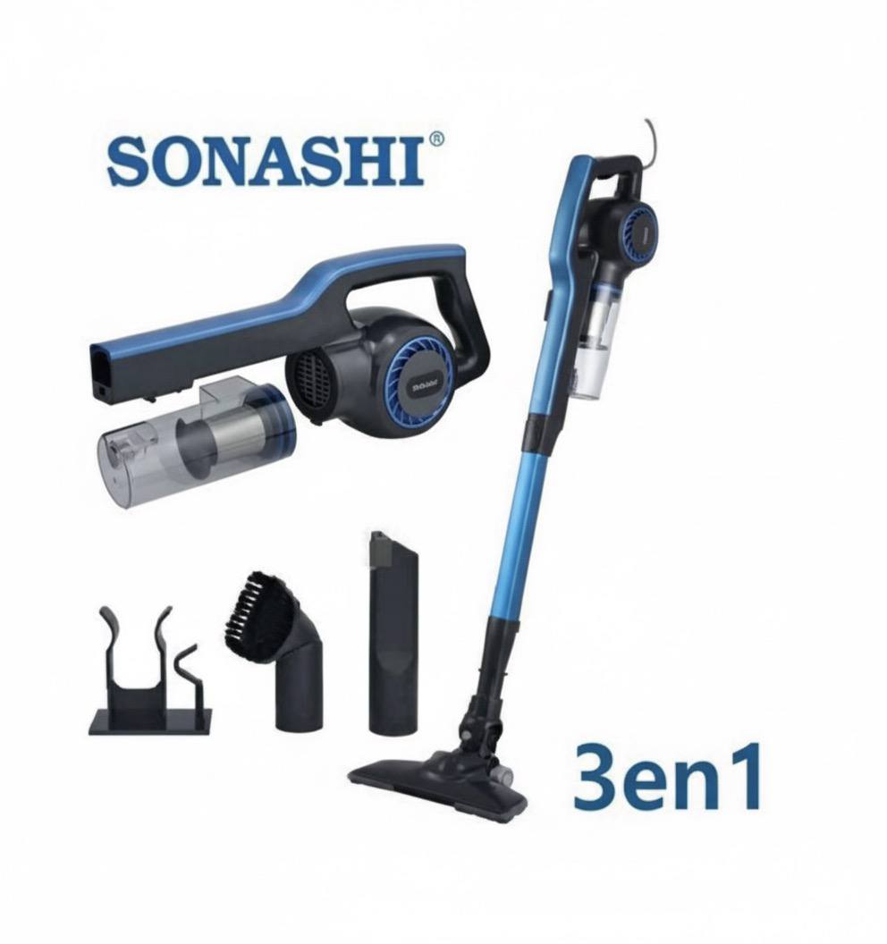 Sonashi Aspirateur Poussière Balai à Main 3en1  0,9 L 600 W SVC-9032