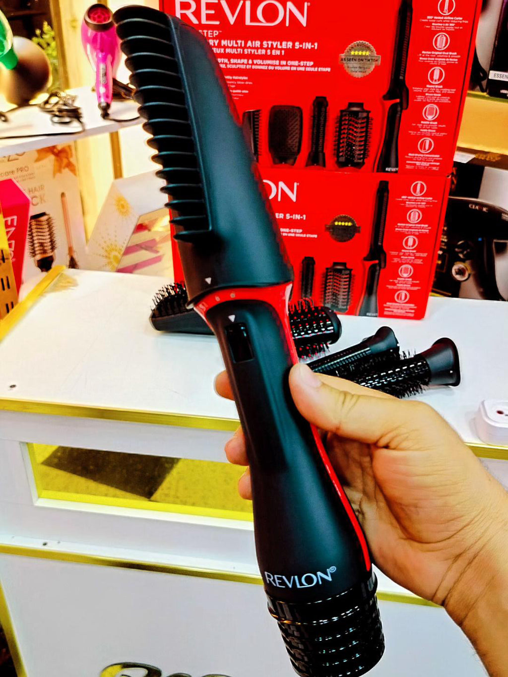 Brosse coiffante multi-usages Revlon One-Step 5 en 1