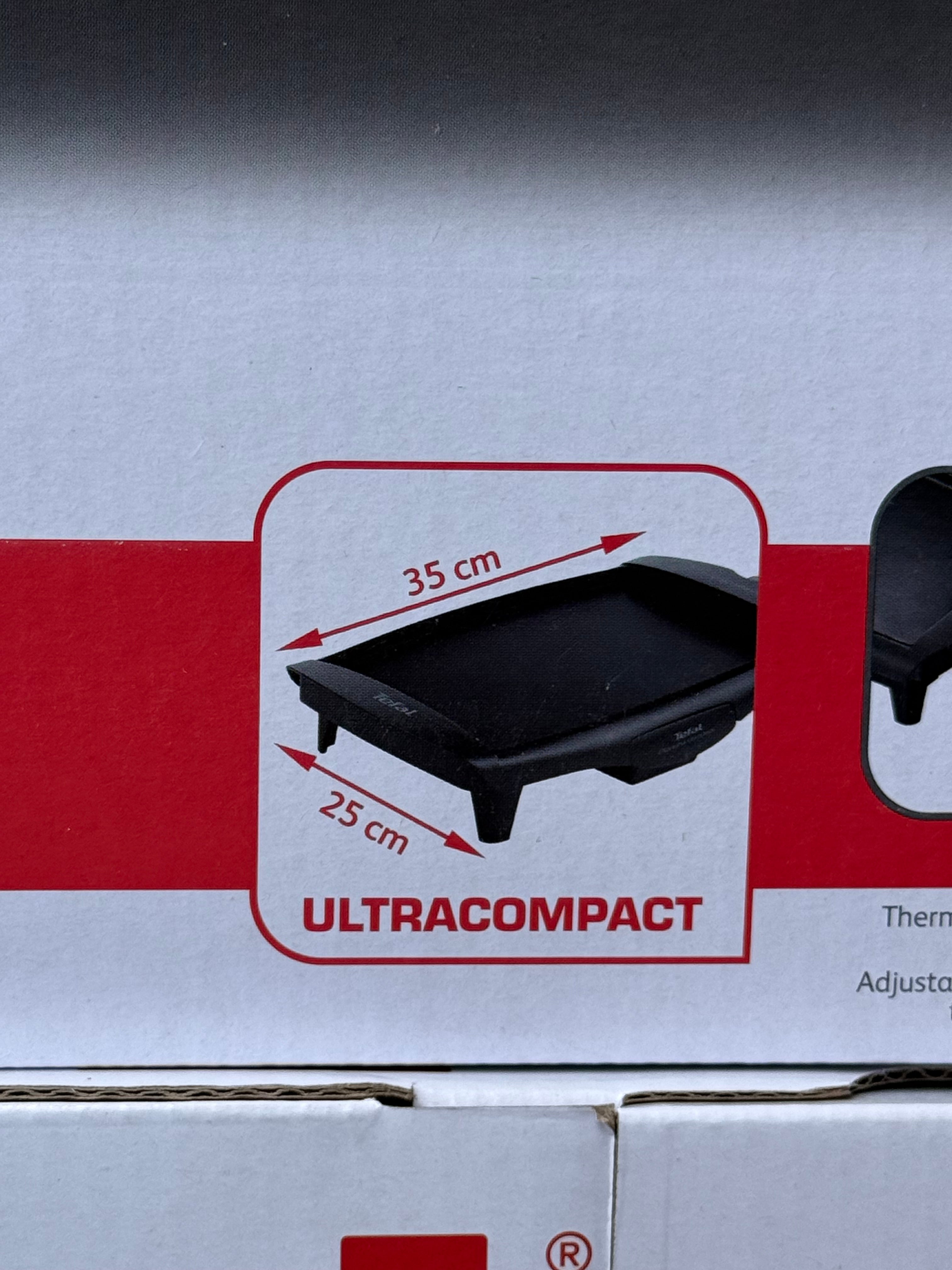 Plancha Tefal Compact (35cm/25cm) original 🇫🇷