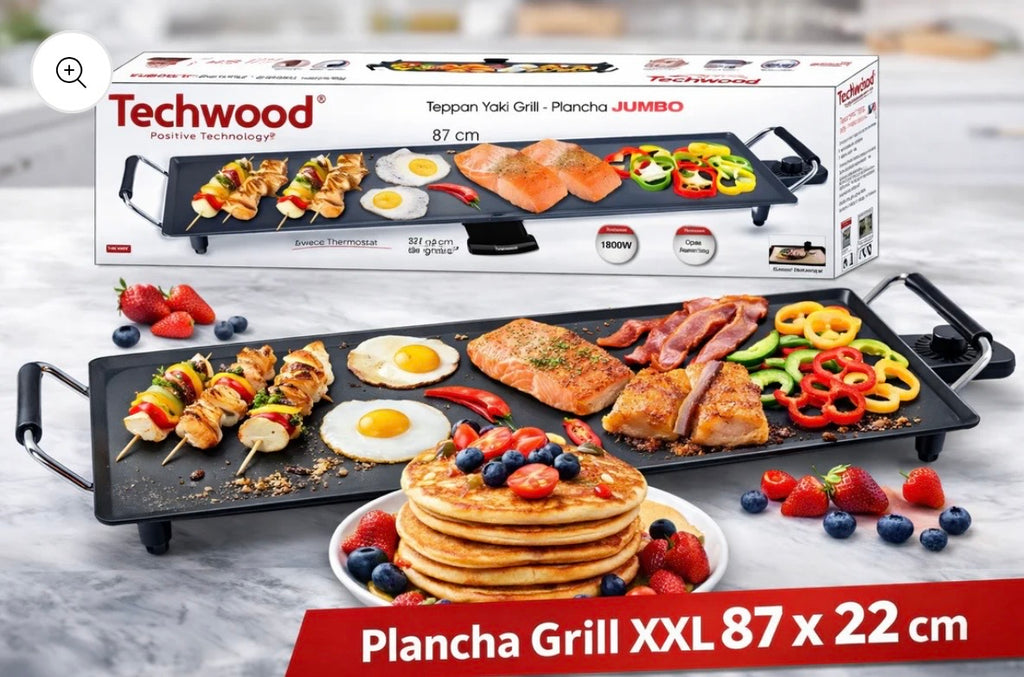 TECHWOOD Plancha Grill XXL
87x22 original française 🇫🇷