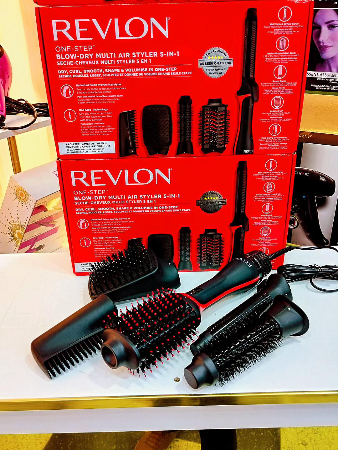 Brosse coiffante multi-usages Revlon One-Step 5 en 1