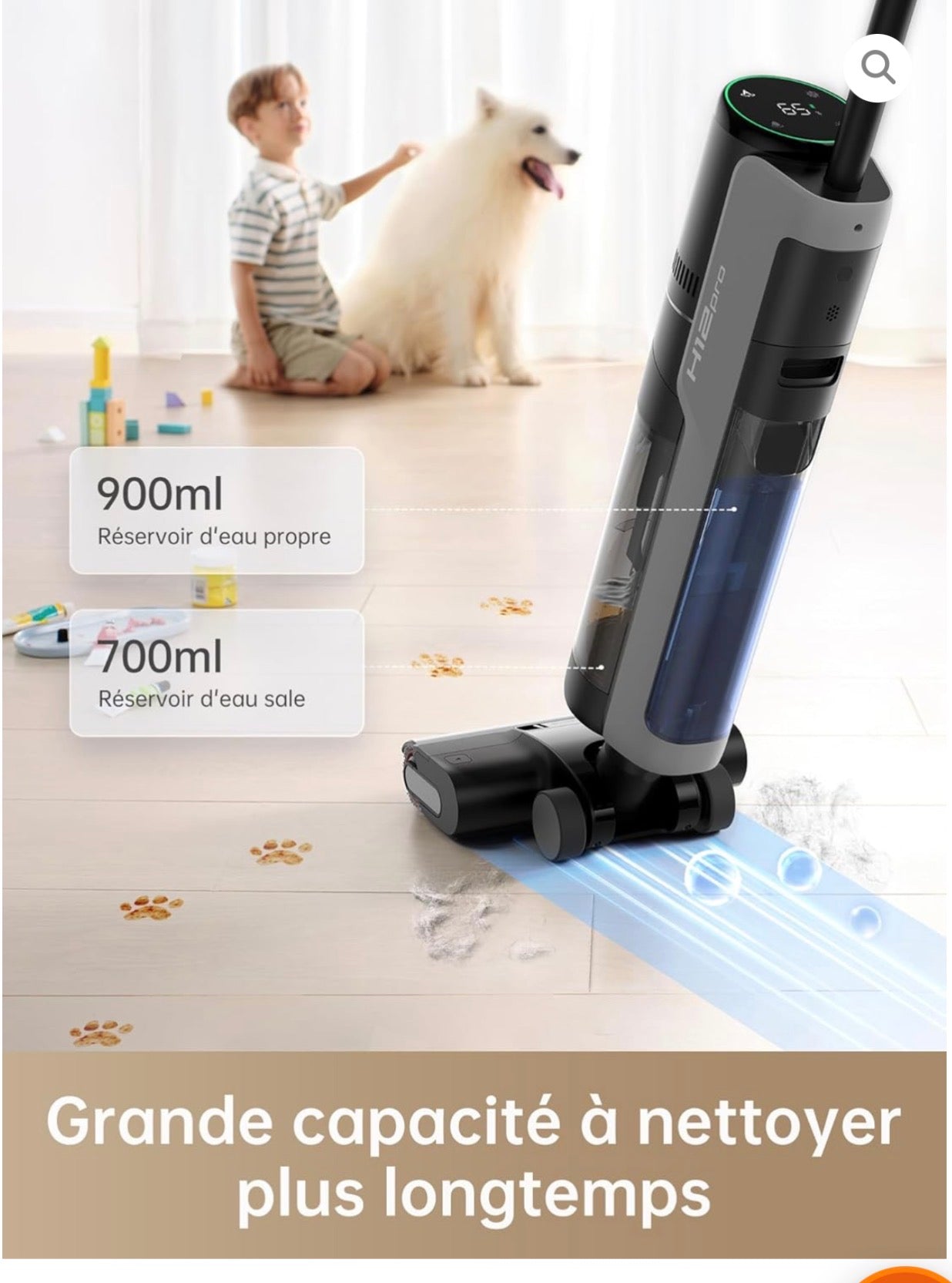 Dreame H12 Pro Aspirateur Laveur