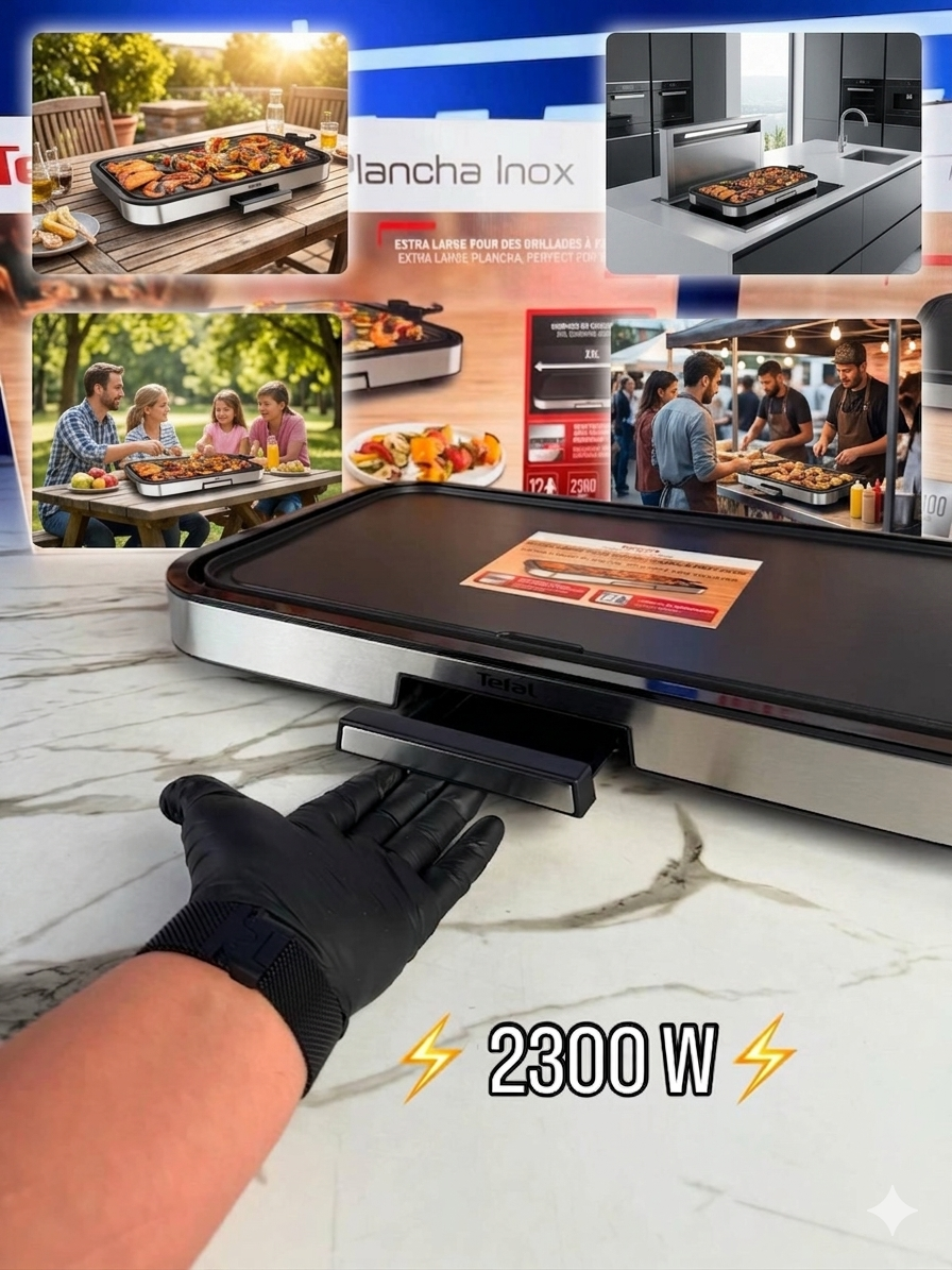 Planche électrique Tefal Giant Xxl 2300w