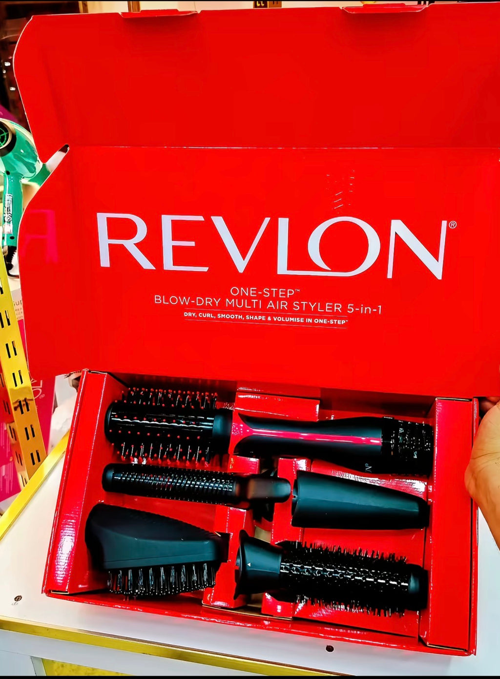 Brosse coiffante multi-usages Revlon One-Step 5 en 1