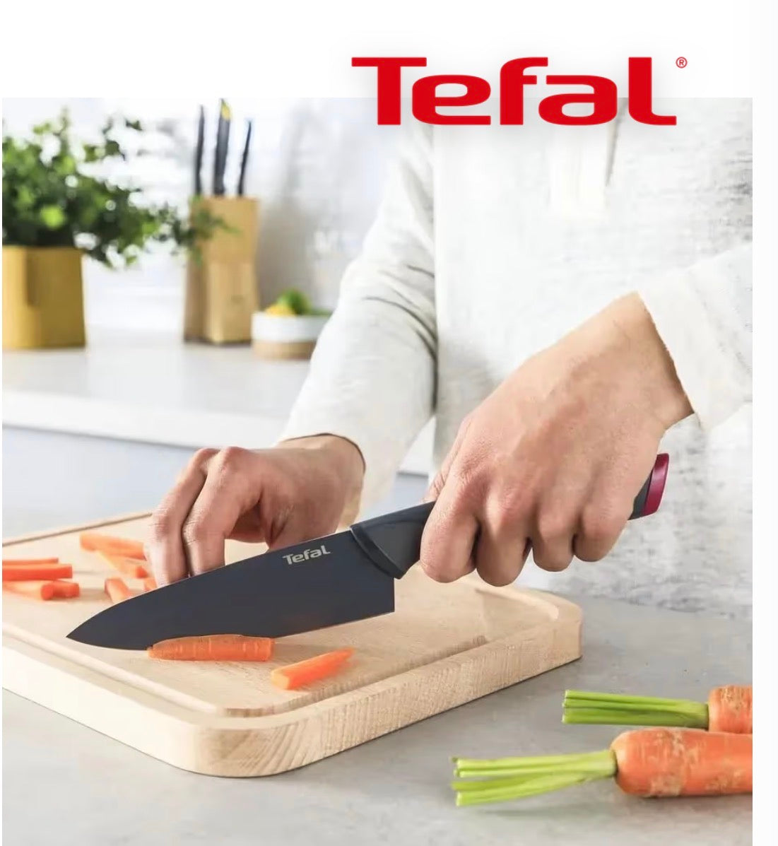 Tefal Fresh Kitchen K122S504 – Set de 5 Couteaux