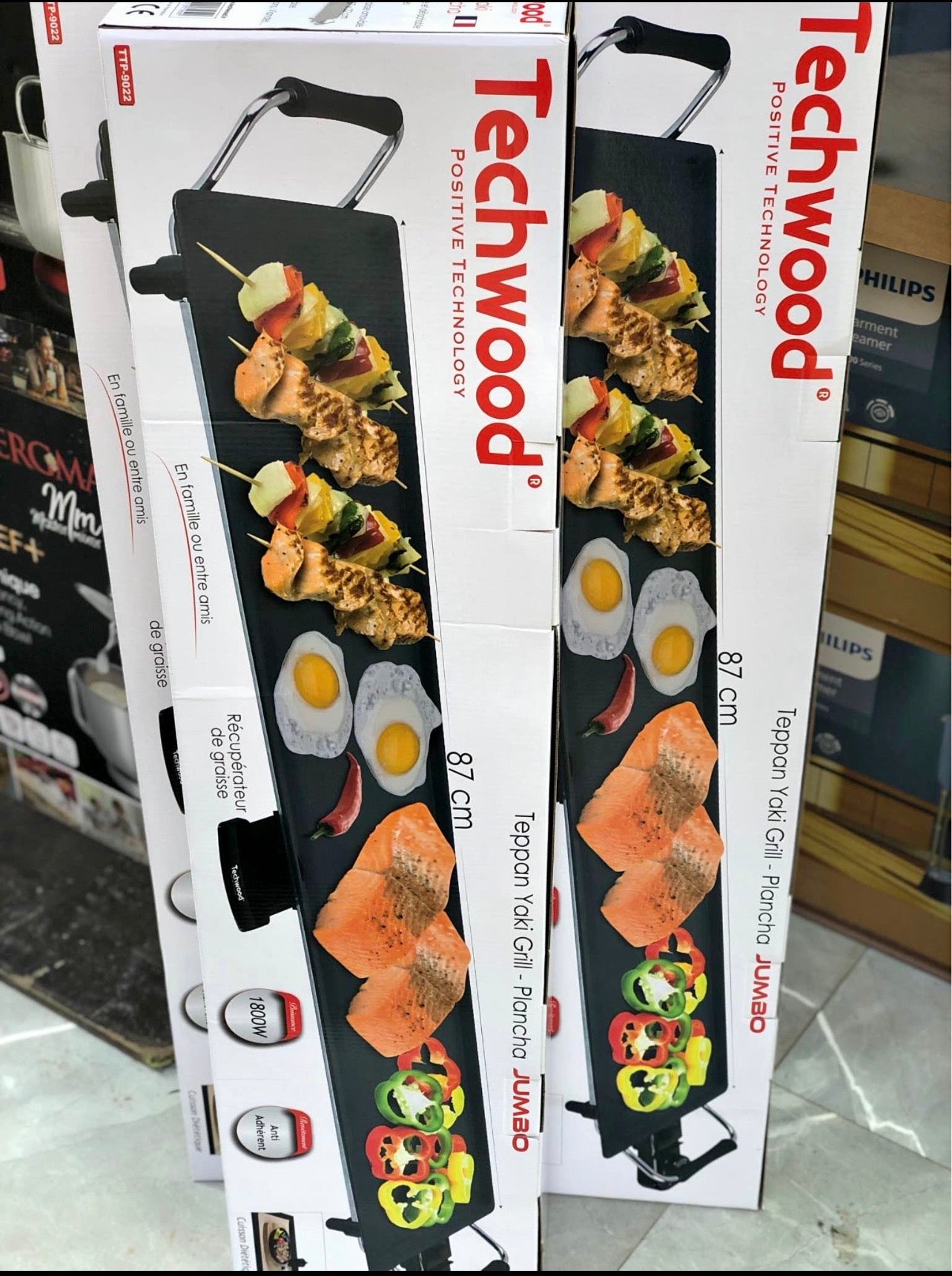 TECHWOOD Plancha Grill XXL
87x22 original française 🇫🇷