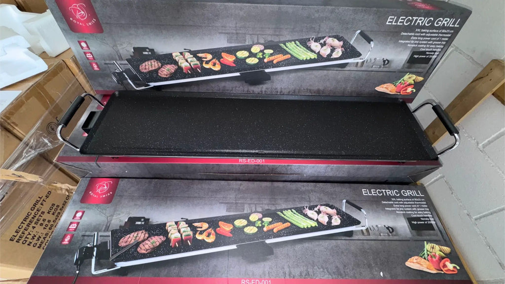 Plancha Electrique Royal Swiss 90cm/23cm